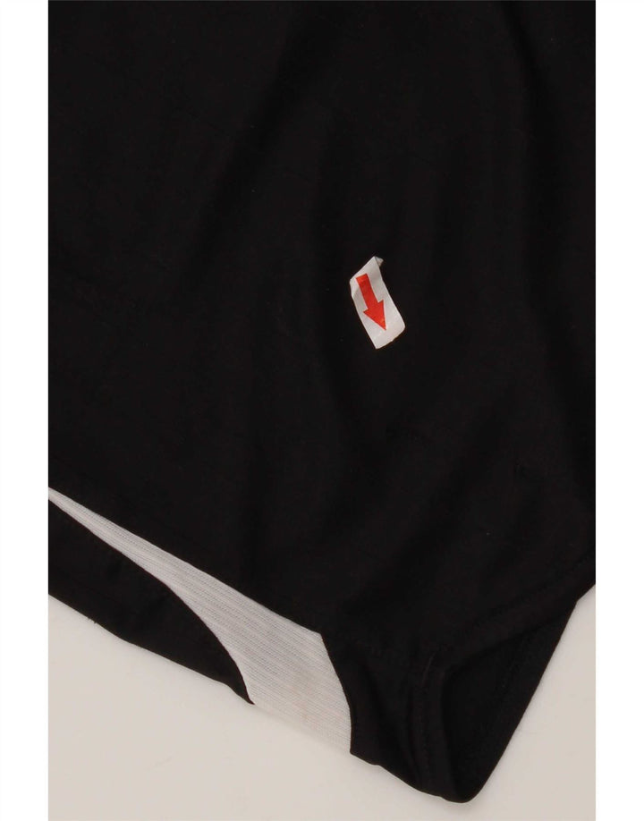 Pantaloncini sportivi grafici da uomo Adidas Medium Black Colourblock in poliestere