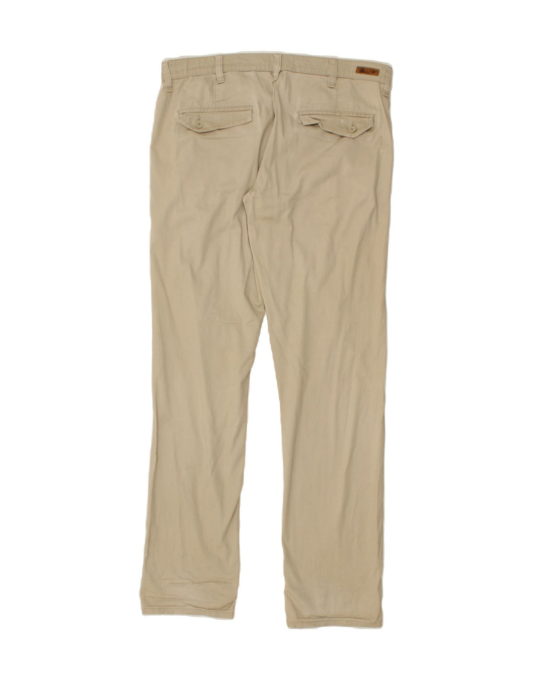 GUESS Mens Slim Chino Trousers W31 L33 Beige Cotton Vintage Guess and Second-Hand Guess from Messina Hembry 