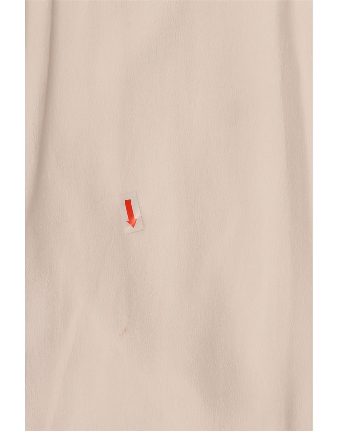 CARACTERE Womens Front Tie Shirt Blouse UK 10 Small  White Acetate