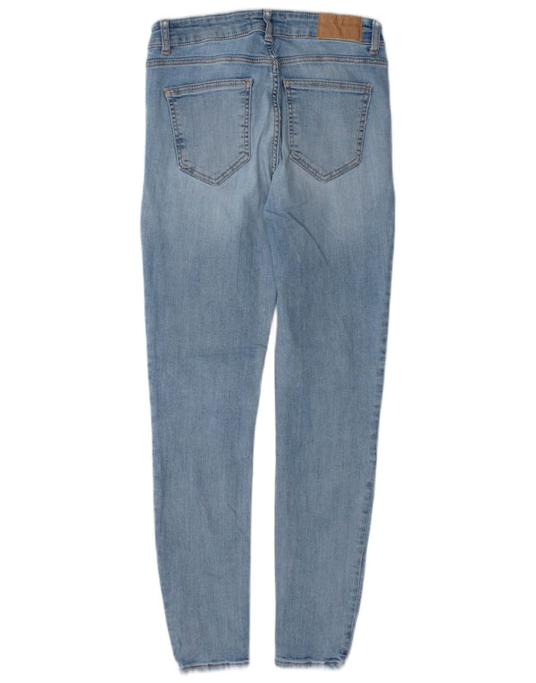 Женские джинсы скинни Zara EU 38, маленькие W28 L28, синие