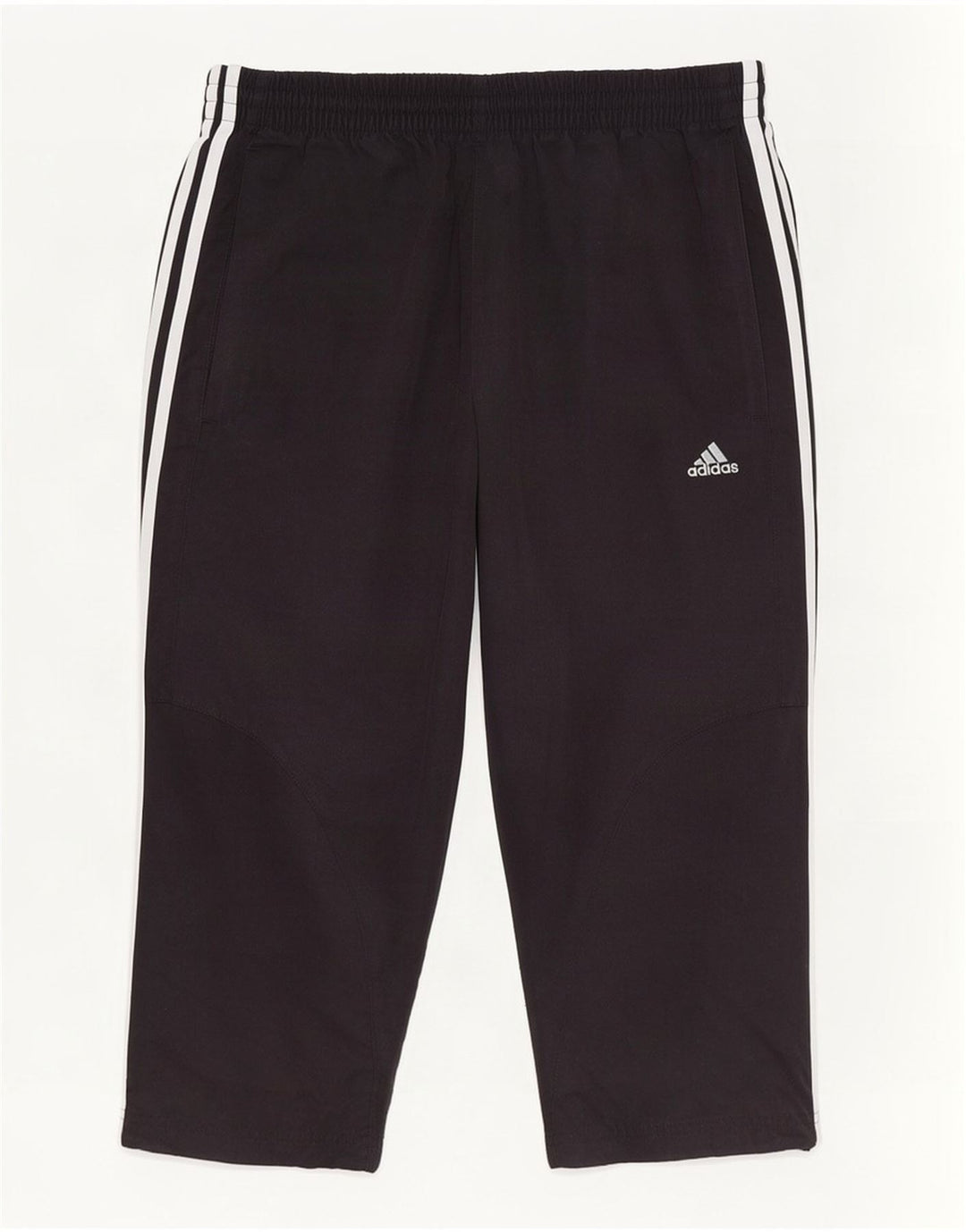 Adidas Damen Capri-Trainingshose, UK 10, Größe S, Schwarz, Polyester