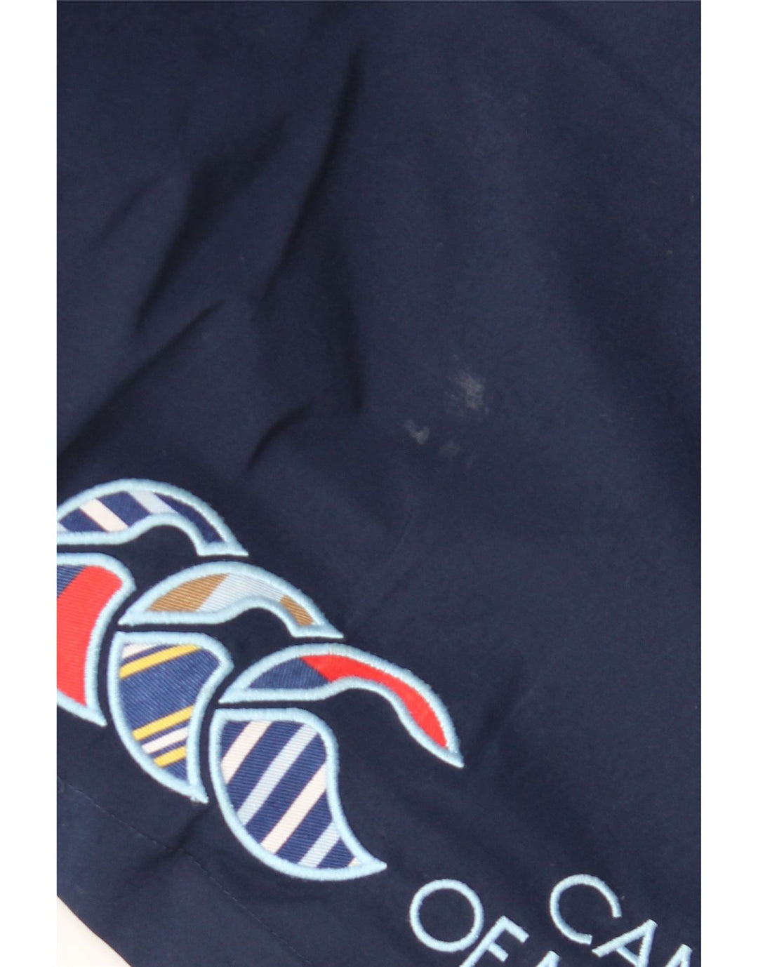 Calça de treino masculina Canterbury com estampa gráfica azul marinho médio poliéster