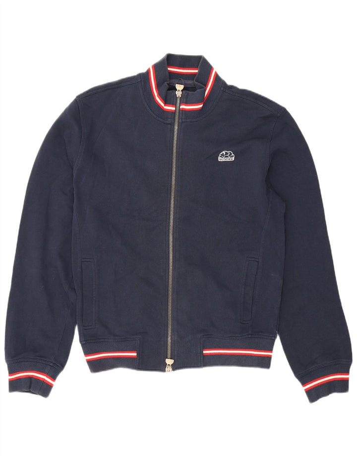Sundek Mens Tracksuit Top Jacket Large Navy Blue Cotton