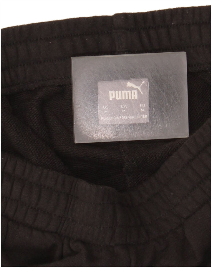 Puma Mens Tracksuit Trousers Joggers Medium  Black