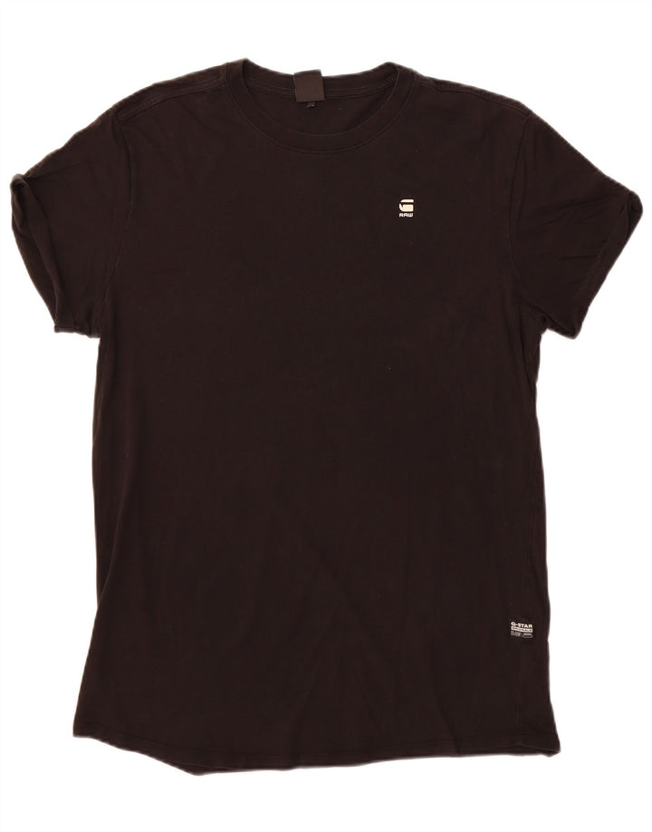 G-STAR Herren T-Shirt Top Mittelschwarze Baumwolle