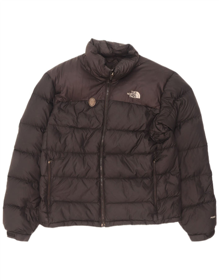 The North Face Mens Padded Jacket UK 38 Medium Black Colourblock Nylon
