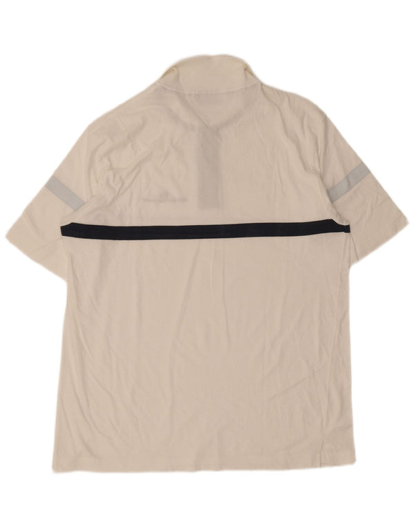 Sergio Tacchini muška polo majica 2XL bijeli pamuk u boji