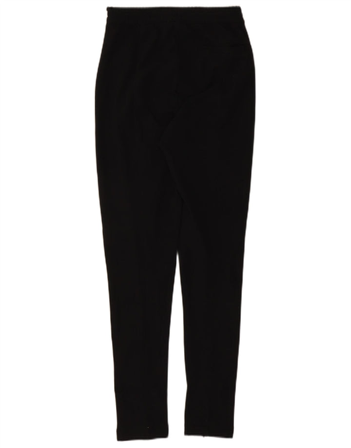 Adidas Womens Leggings UK 10 Small Black Polyester