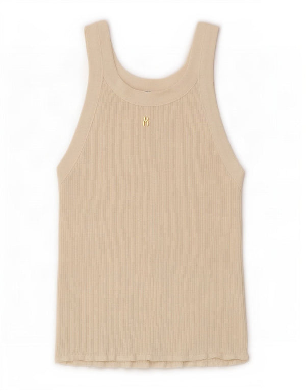 Zara Damevest Top UK 8 Small Beige