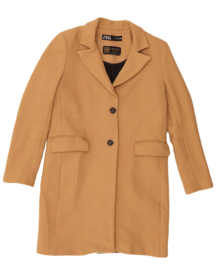 Cappotto Zara da donna UK 12 marrone medio