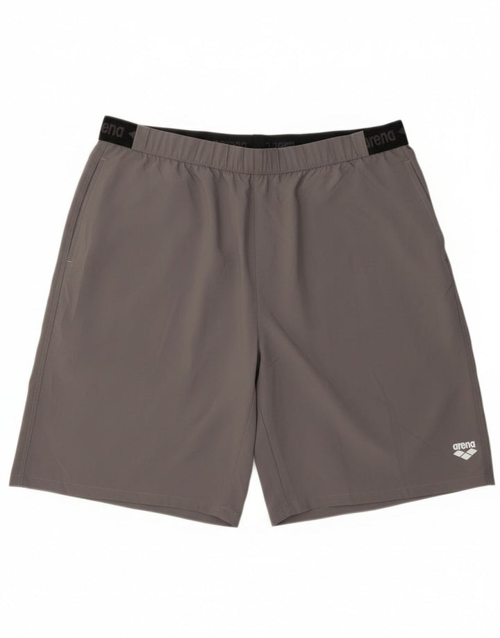 Arena Herre Sportshorts 2XL Grå Polyester