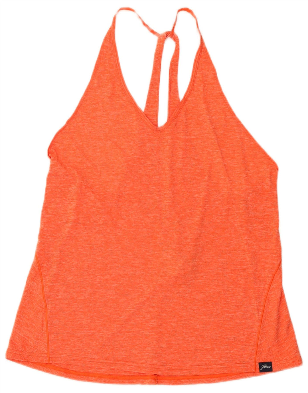 New Balance Débardeur Femme UK 14 Large Orange Moucheté Polyester