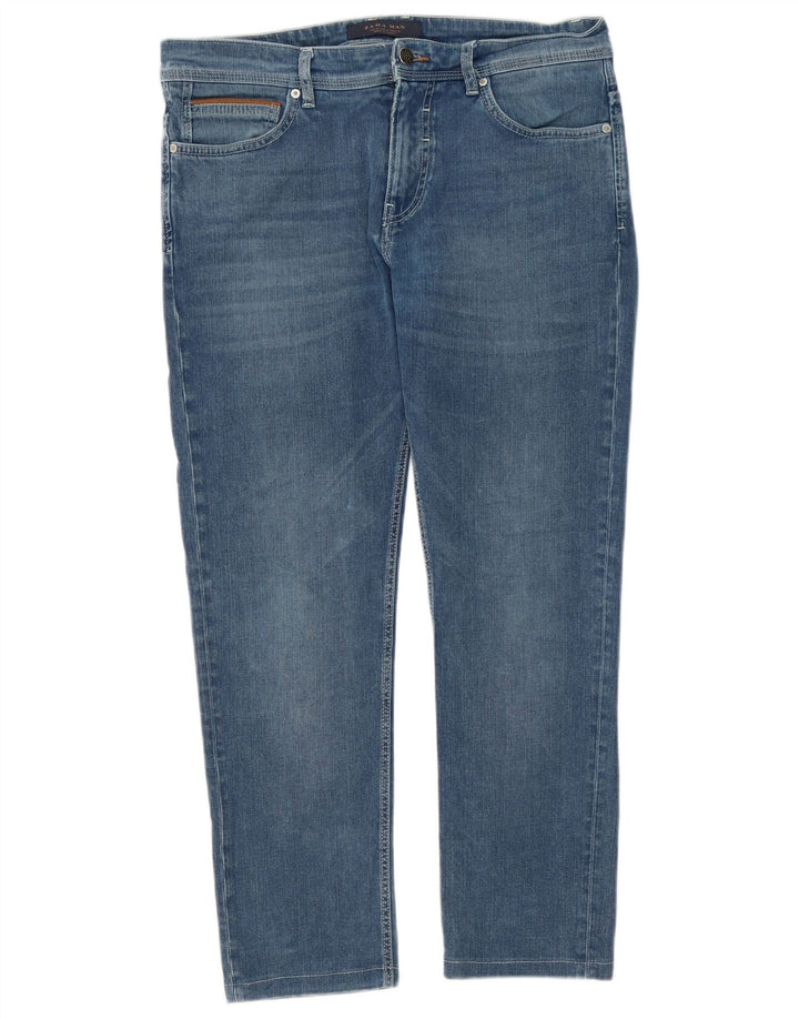 Zara Mens Slim Jeans EU 42 Large W32 L26 Blue
