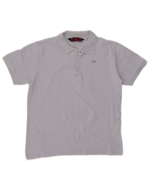 Kappa Damen Poloshirt UK 18 XL Blaue Baumwolle