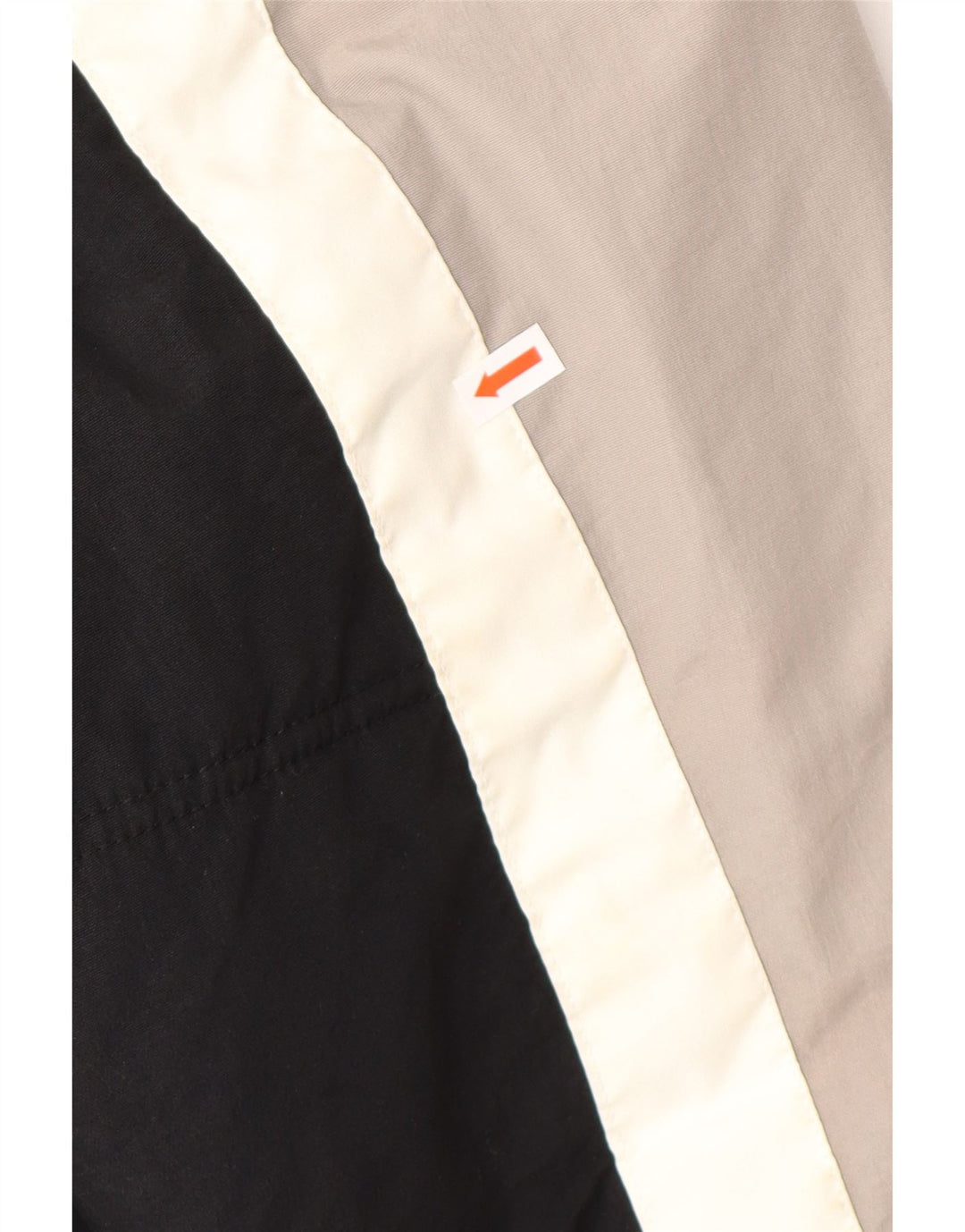 FILA Chaqueta acolchada para hombre UK 38 Medium Black Colourblock Poliamida