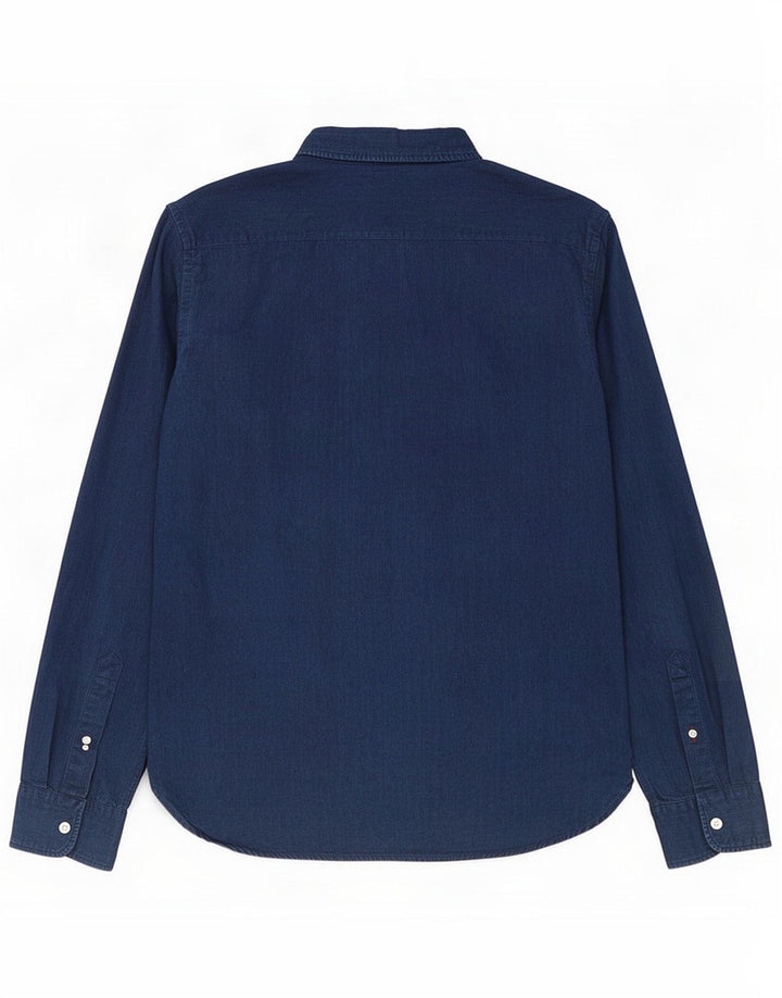 Levi's Mens Shirt Medium Navy Blue Cotton