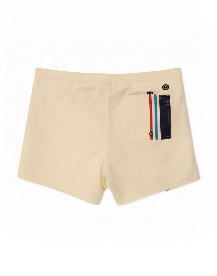 Colmar Mens Swimming Shorts IT 52Large White Colourblock Polyester