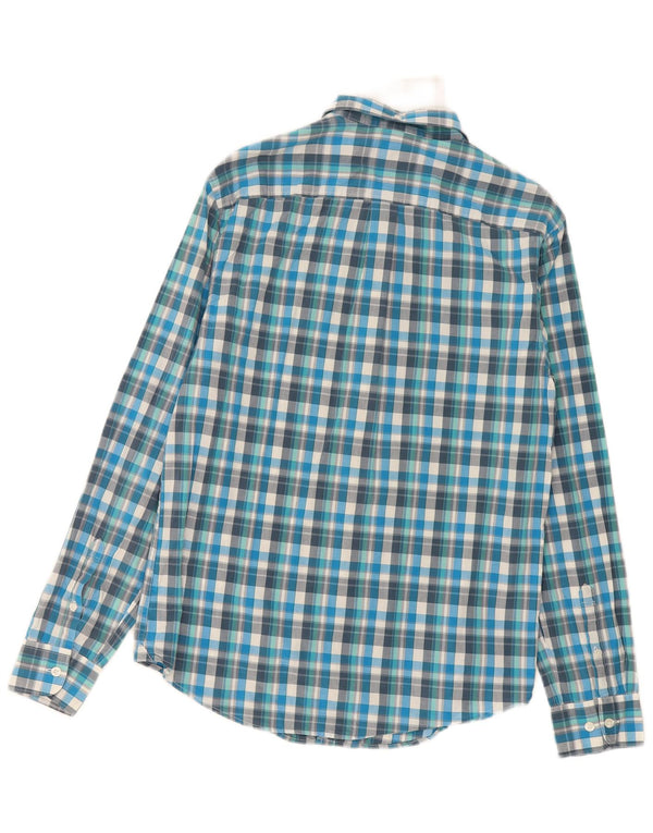 Penguin Mens Heritage Slim Fit ing, közepes kék kockás