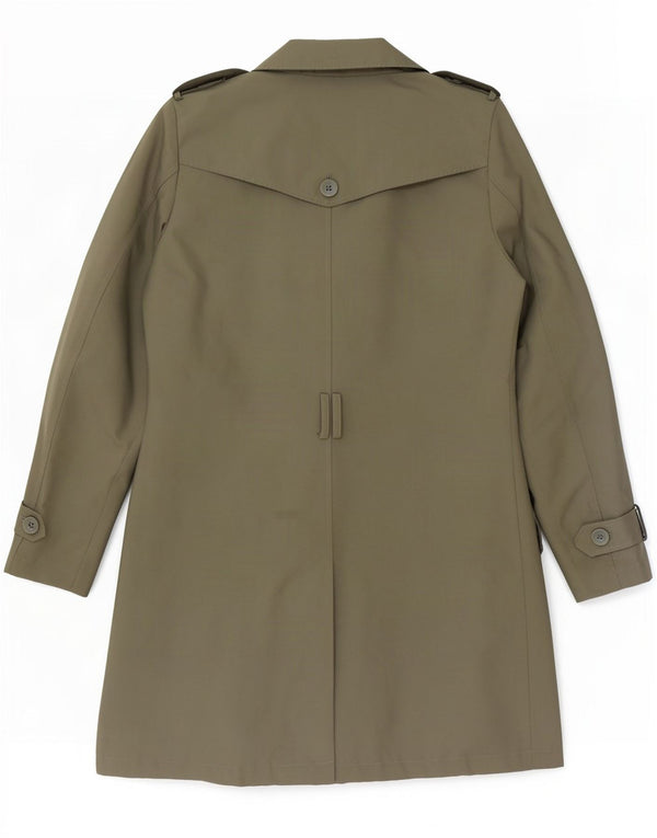 Trench da donna Marks & Spencer UK 12 Poliestere kaki medio