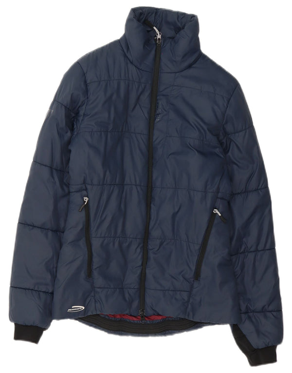 Musto Womens Padded Jacket UK 8 Small Navy Blue Polyamide