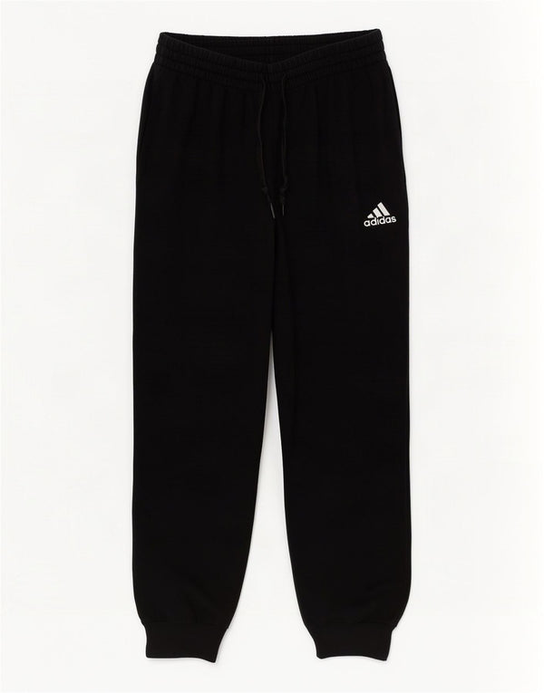 Pantaloni da tuta da uomo Adidas Joggers piccoli in cotone nero