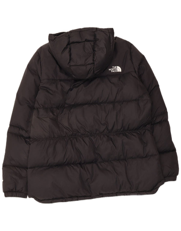 Damska wyściełana kurtka z kapturem The North Face UK 18 XL, czarny nylon