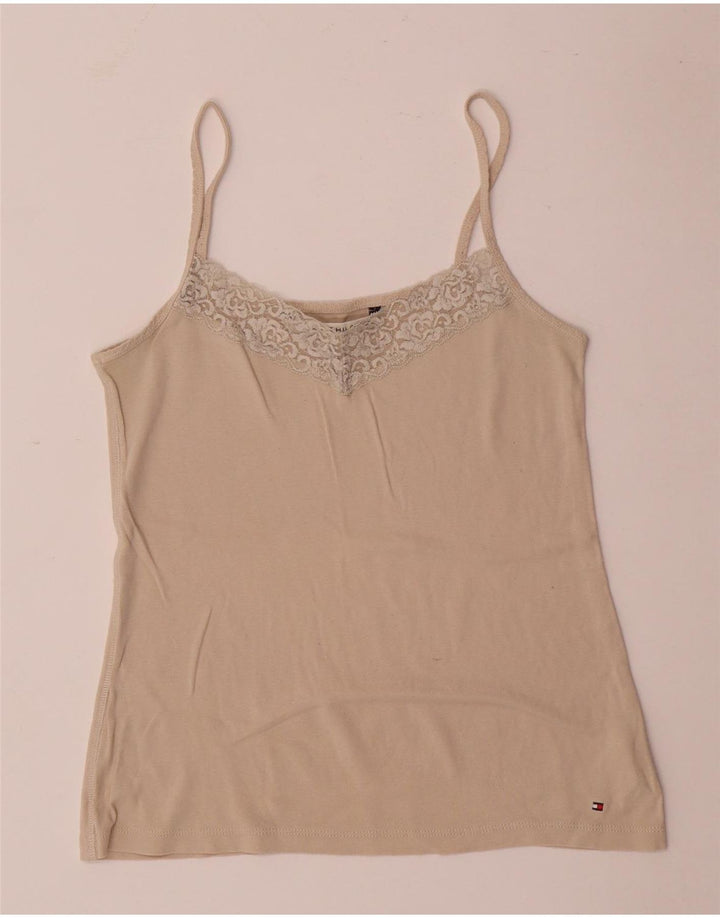 Canotta da donna Tommy Hilfiger UK 12 Cotone beige medio