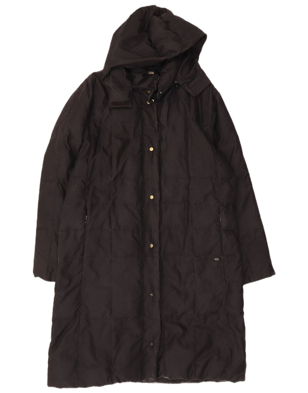 Sergio Tacchini Womens Hooded Padded Coat UK 16 Large Black
