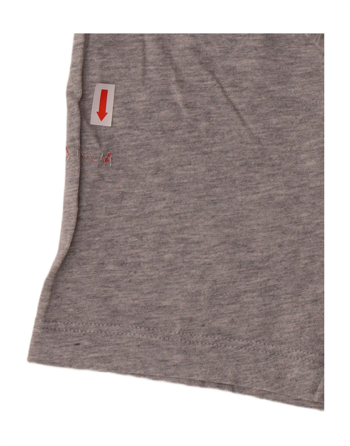 NORTH SAILS Mens Graphic T-Shirt Top Medium Grey
