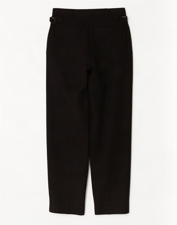Pantaloni casual larghi da donna Kappa W28 L30 in lana grigia