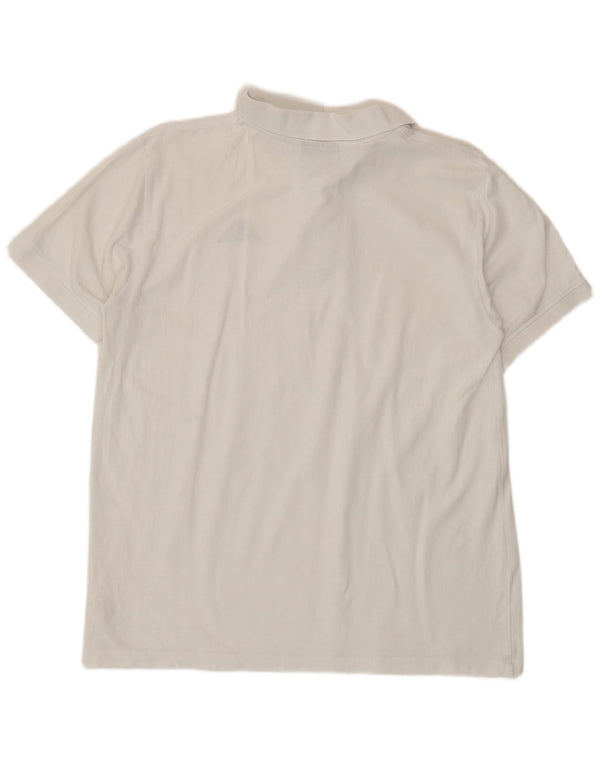 Kappa herre poloshirt Medium hvid bomuld