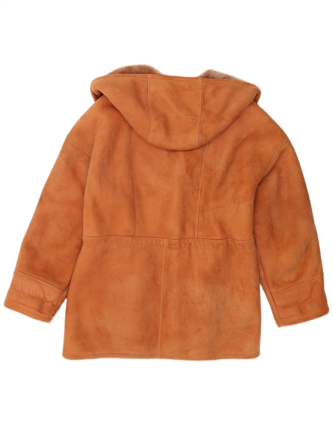 Port Banus Womens Hooded Oversized Jacket IT 42 Medium Orange
