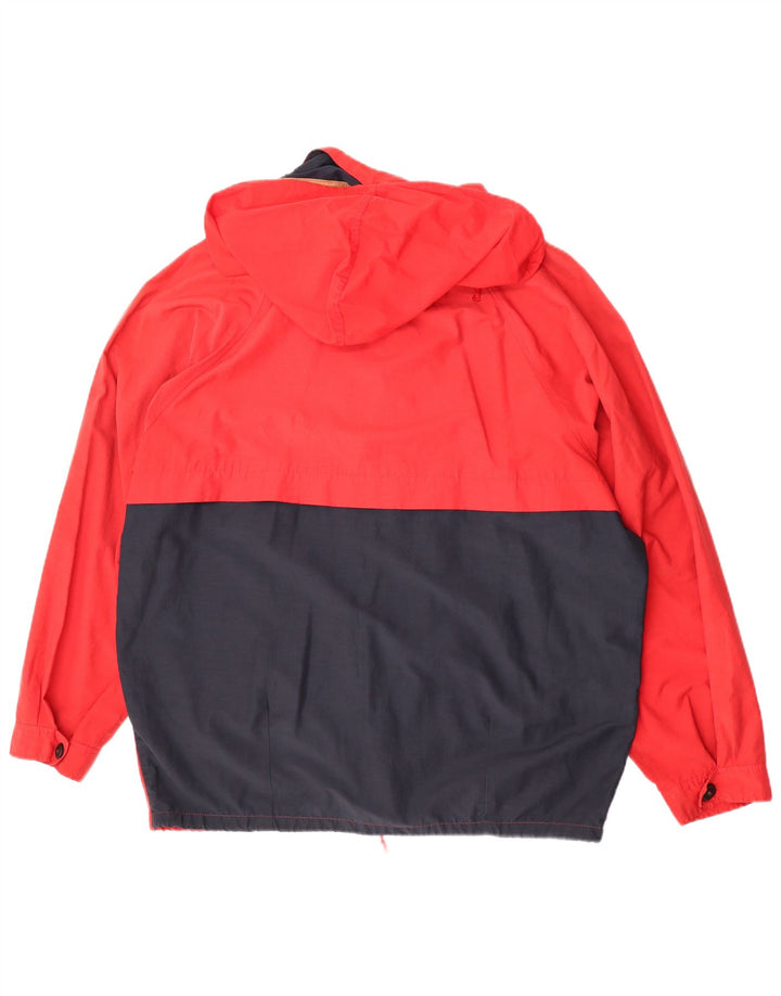 Giacca da sci da uomo con cappuccio COLMAR IT 54 XL Rosso Colourblock