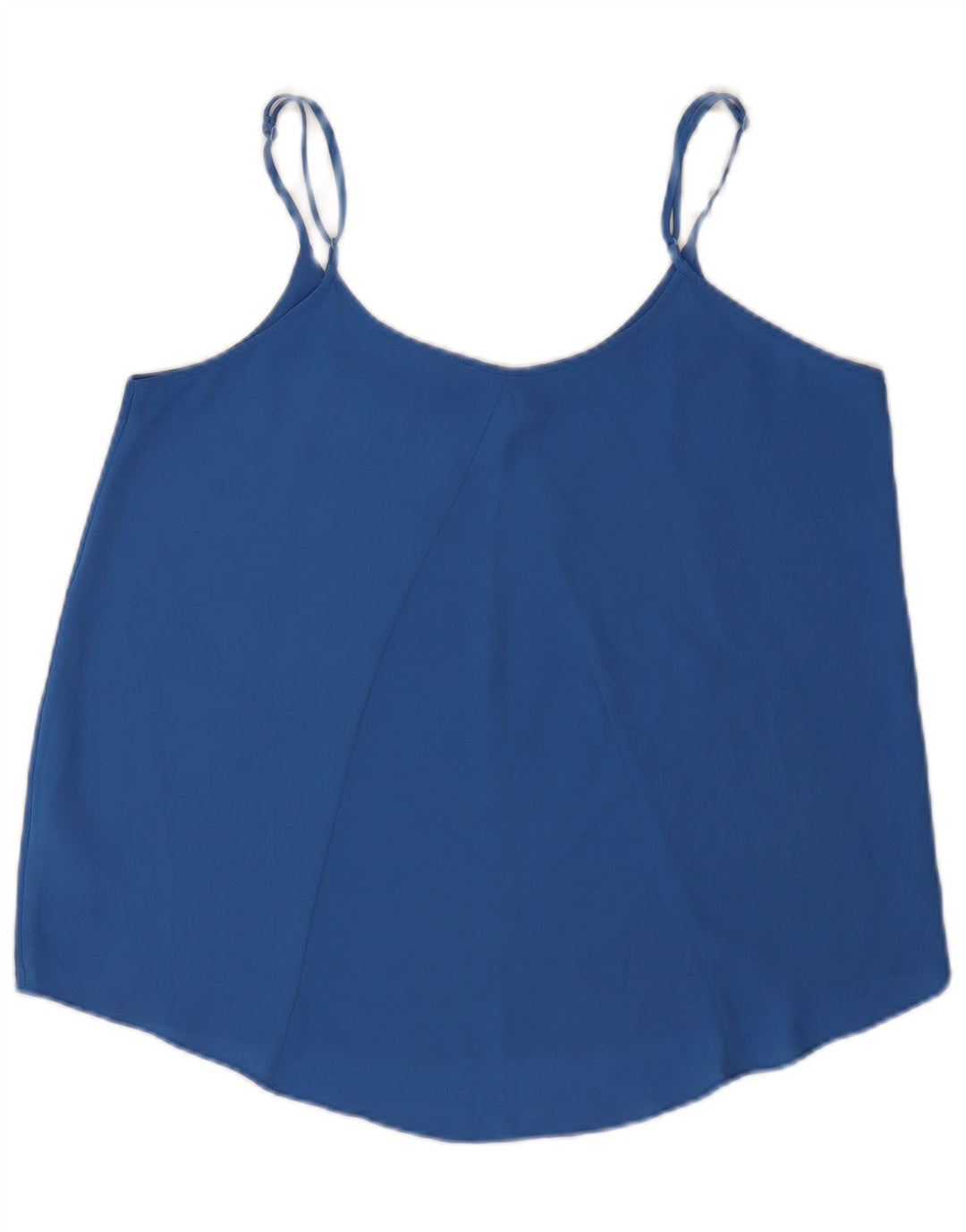 Oasis Womens Crop Cami Top UK 14 Közepes kék poliészter