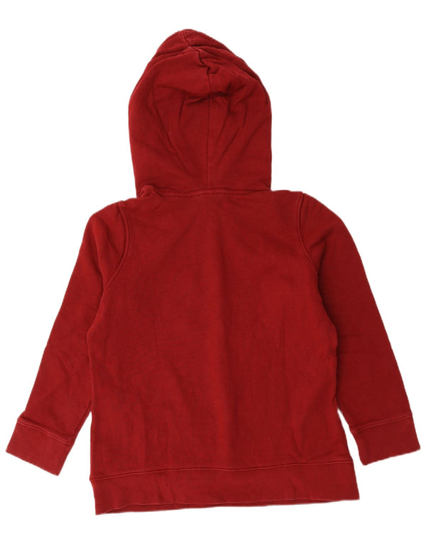 Damska bluza z kapturem Adidas Graphic UK 14 duża czerwona bawełna