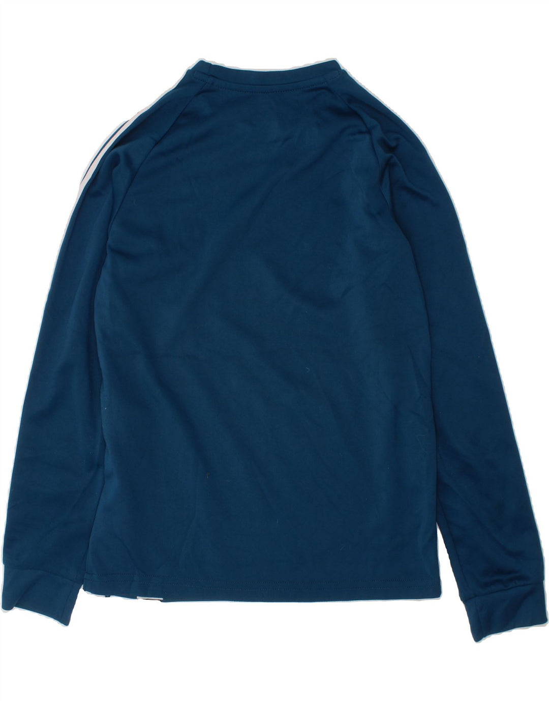 ADIDAS Boys Juventus Top Long Sleeve 15-16 Years Blue Geometric Polyester Vintage Adidas and Second-Hand Adidas from Messina Hembry 