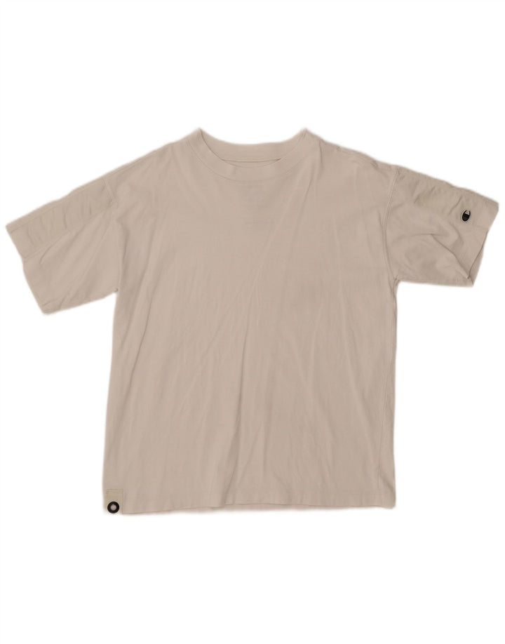 CHAMPION Mens T-Shirt Top Small White