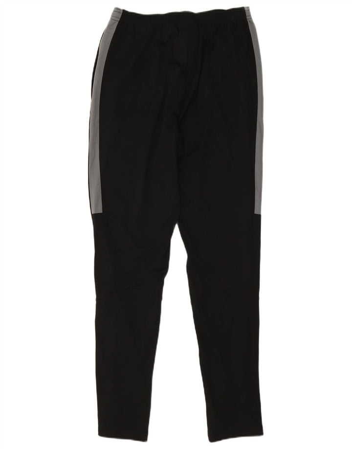 Nike Mens Dri Fit Tracksuit Trousers Small Black Colourblock Polyester