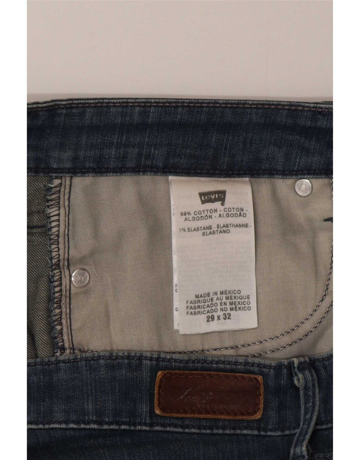 Jeans slim da donna Levi's W29 L28 cotone blu