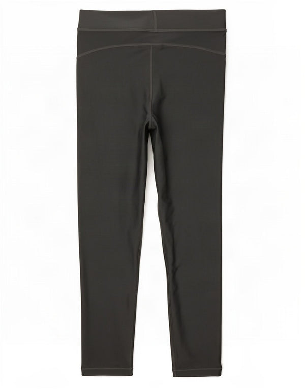 Under Armour Womens Heat Gear Leggings UK 12 Medium Grey Colourblock