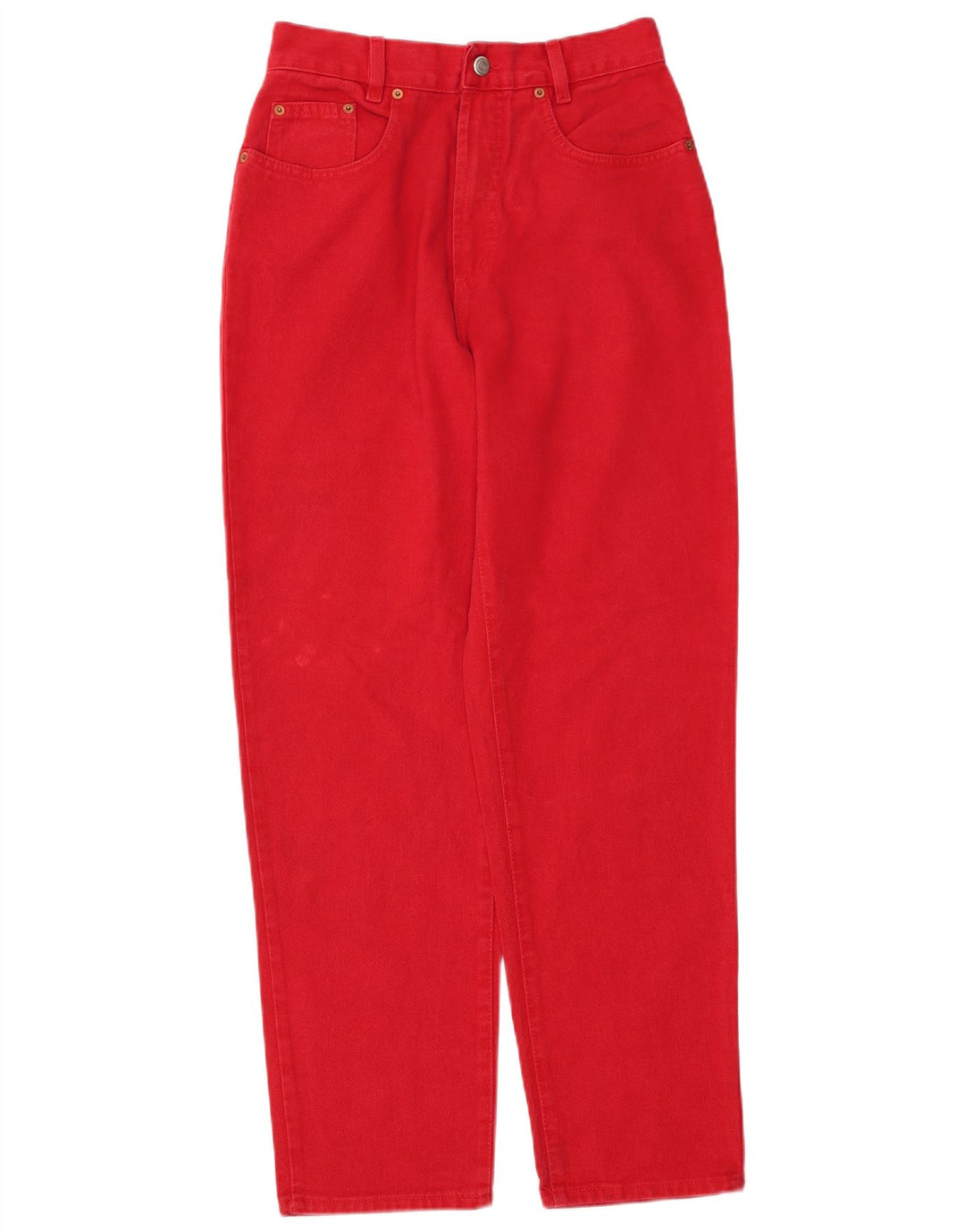 RIFLE Womens Tapered Jeans W31 L30  Red Cotton