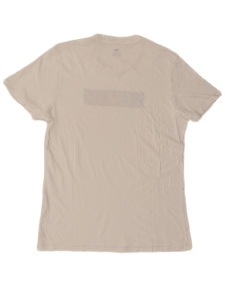 Levi's Mens Graphic T-Shirt Top Large White