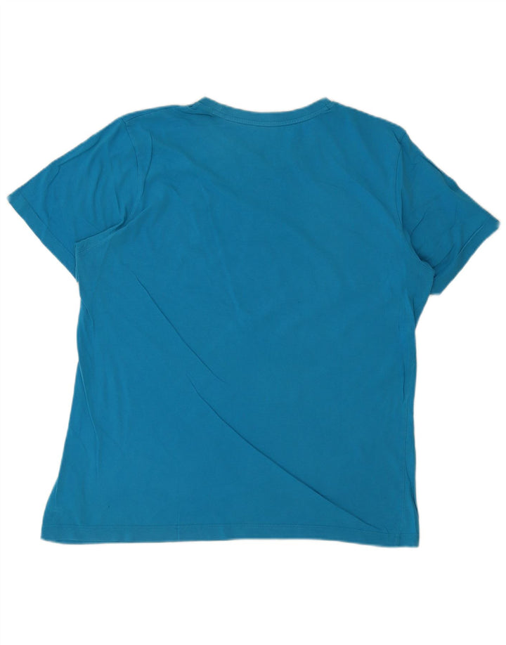 T-shirt grafica da uomo Puma grande blu