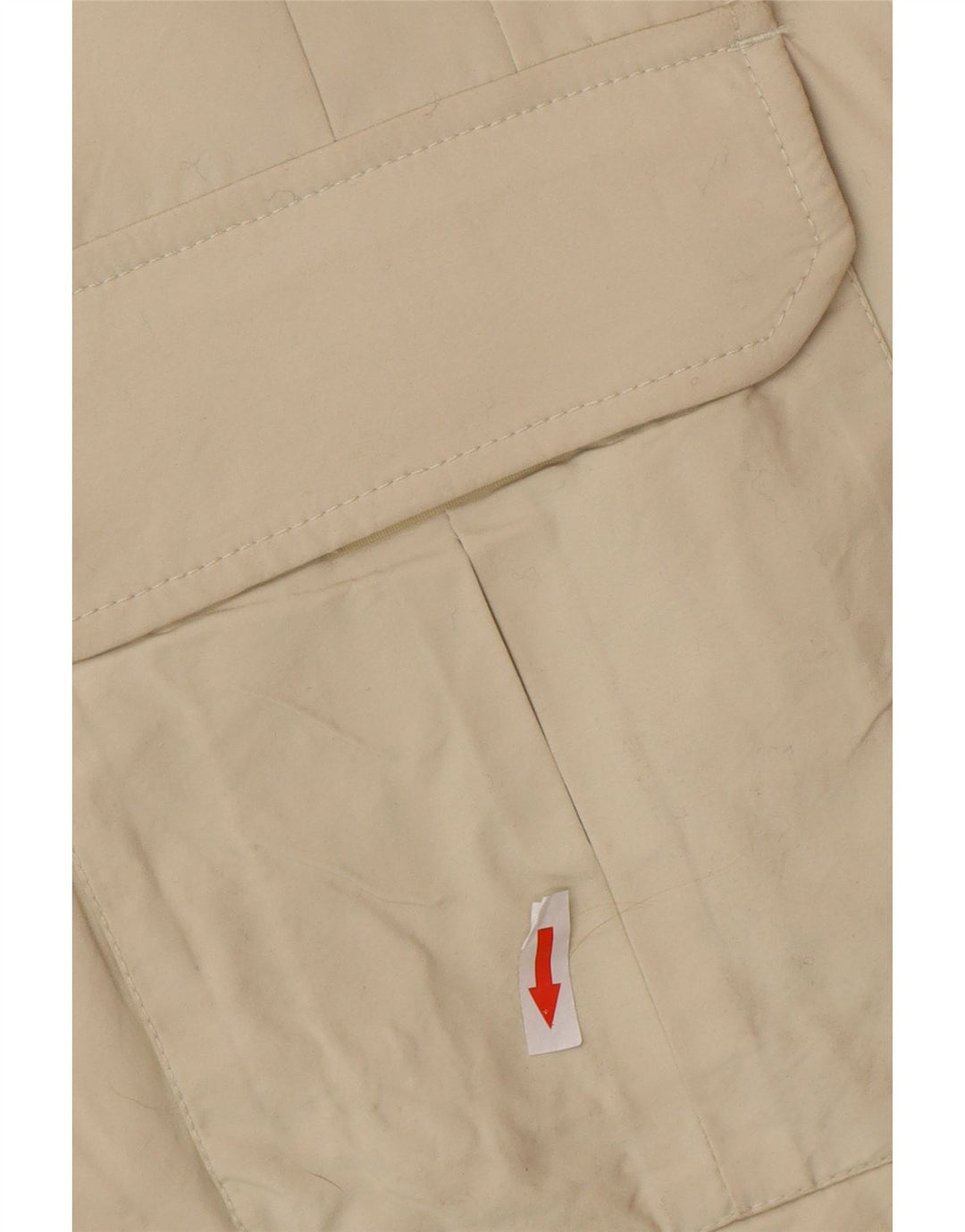 Blauer Womens Military Padded Jacket UK 18 XL Beige Nylon