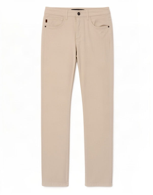 Мужские прямые повседневные брюки Zara EU 40 Medium W31 L32, белый хлопок