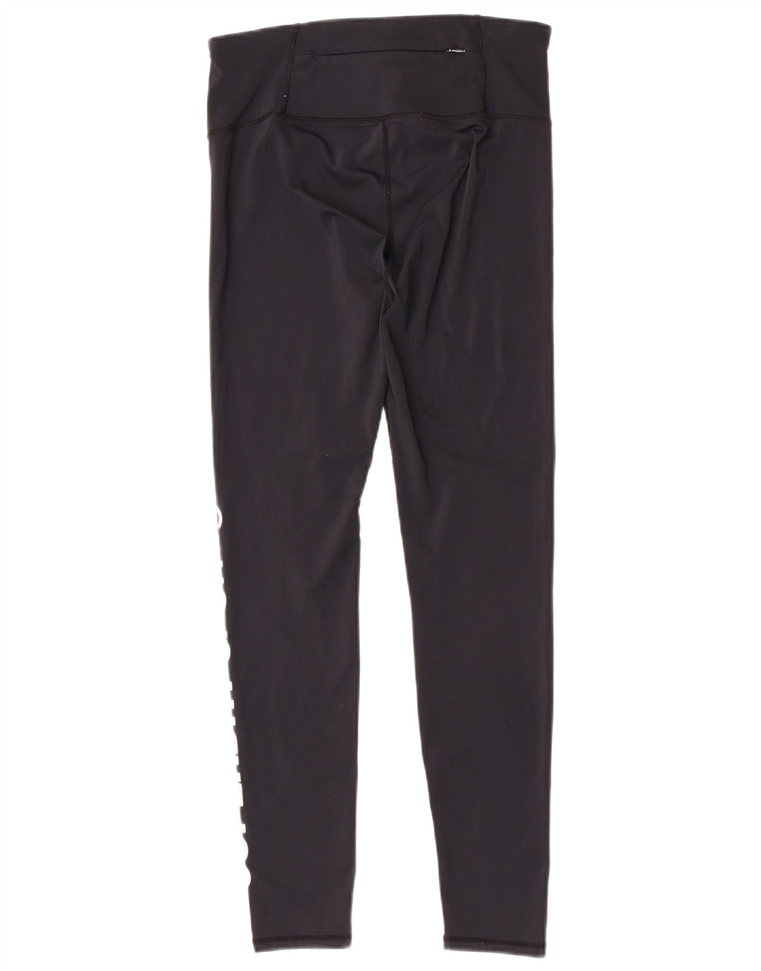 Superdry Damen Graphic Leggings UK 14 Mittelschwarzes Polyester