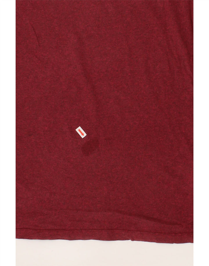 SUPERDRY Mens T-Shirt Top Small Red Cotton Vintage Superdry and Second-Hand Superdry from Messina Hembry 