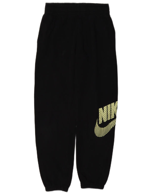 Pantaloni da tuta con grafica Nike per ragazze, pantaloni da jogging, 10-11 anni, colore medio, neri