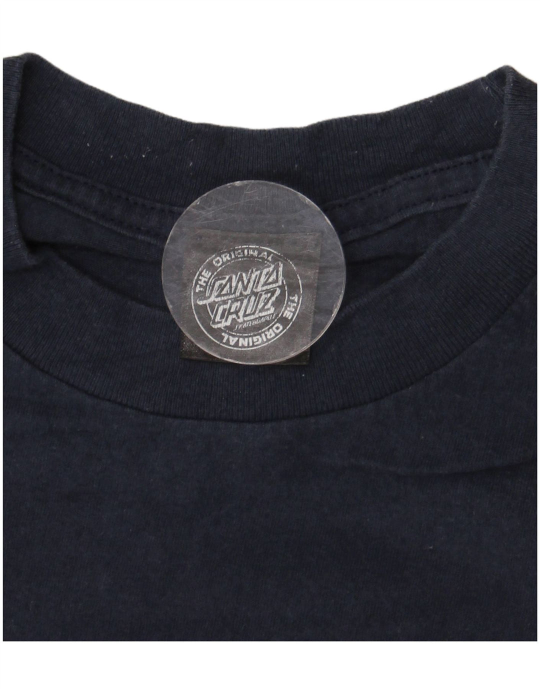 Santa Cruz Mens T-Shirt Top Medium Navy Blue