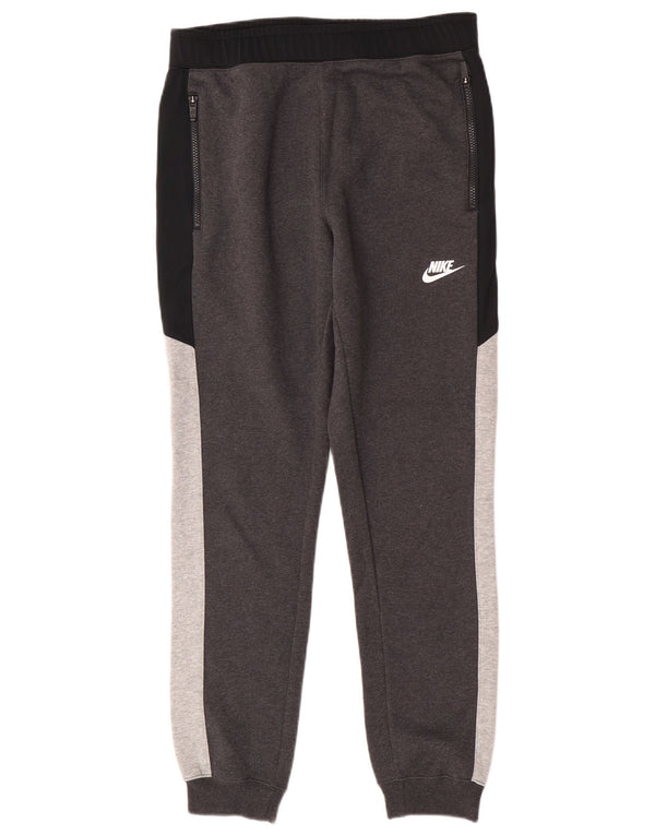 Ανδρική φόρμα Nike Παντελόνι Joggers Small Grey Colourblock Βαμβακερό
